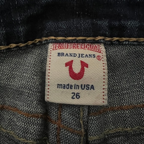True Religion Johnny Skinny Jeans Blue Size 26 - Picture 9 of 12